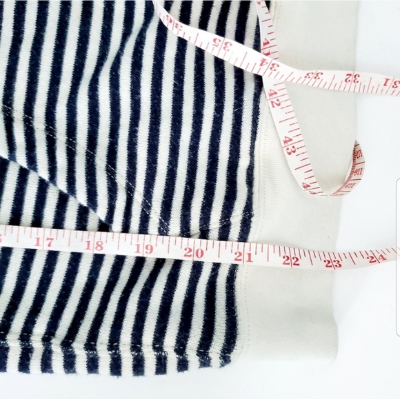 COPY - Club Monaco striped sweatshirt hoodie - Picture 4 of 8